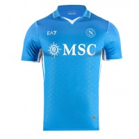 Camisa de Futebol SSC Napoli David Neres #7 Equipamento Principal 2024-25 Manga Curta